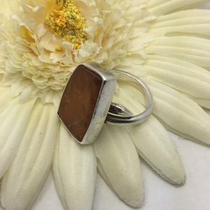 Artisan sterling silver ring